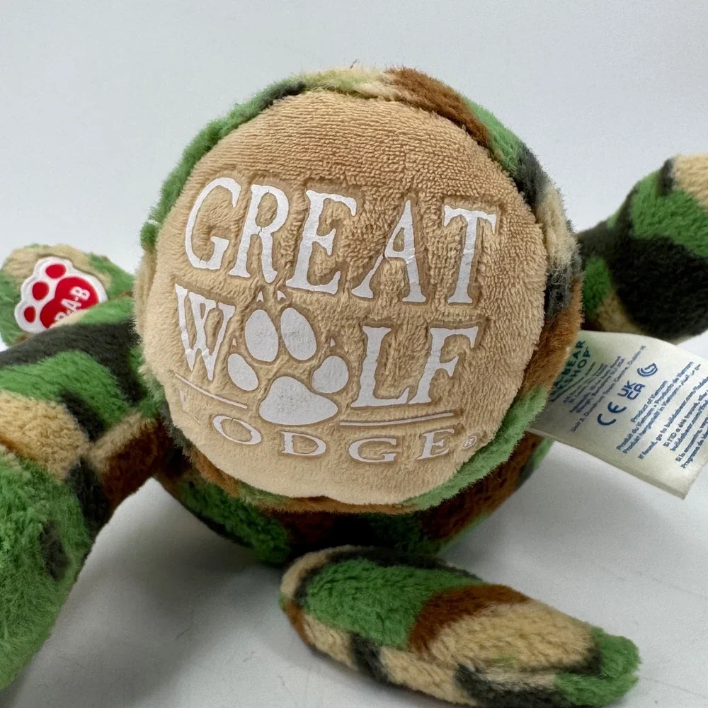 Build A Bear Workshop Camouflage Stuffed Animal 16